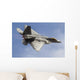 Us Air Force F-22 Top Right Wall Decal