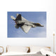 Us Air Force F-22 Top Right Wall Decal