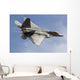 Us Air Force F-22 Top Right Wall Decal