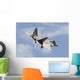 Us Air Force F-22 Banking Right Wall Decal