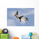 Us Air Force F-22 Banking Right Wall Decal