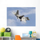 Us Air Force F-22 Banking Right Wall Decal