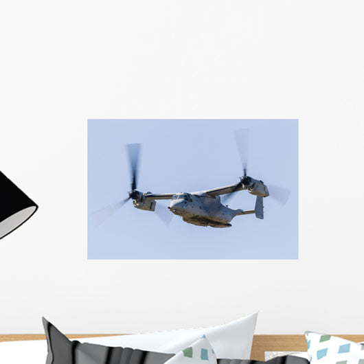 Us Marine Corps V-22 In-Flight Wall Decal
