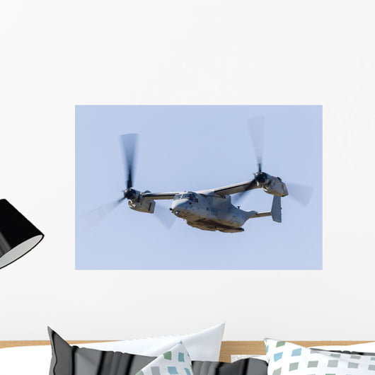 Us Marine Corps V-22 In-Flight Wall Decal