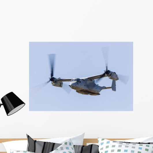 Us Marine Corps V-22 In-Flight Wall Decal