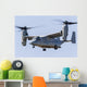Us Marine Corps V-22 Left Profile Wall Decal