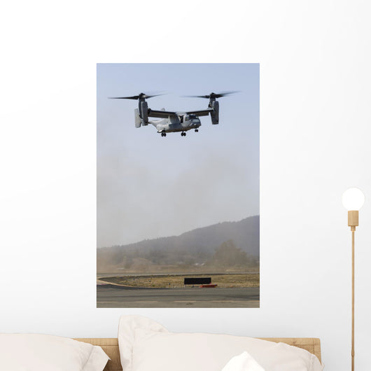 Us Marine Corps V-22 Vertical Wall Decal