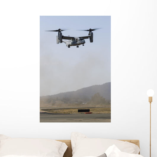 Us Marine Corps V-22 Vertical Wall Decal