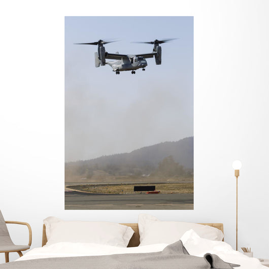 Us Marine Corps V-22 Vertical Wall Decal