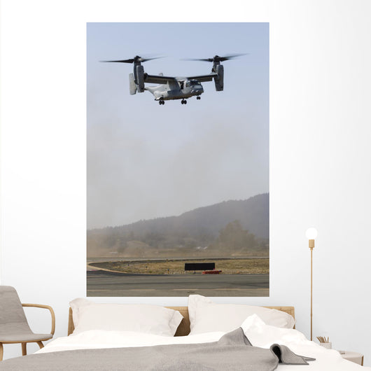 Us Marine Corps V-22 Vertical Wall Decal
