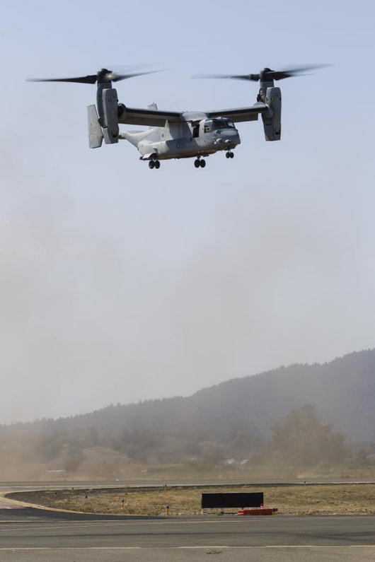 Us Marine Corps V-22 Vertical Wall Decal