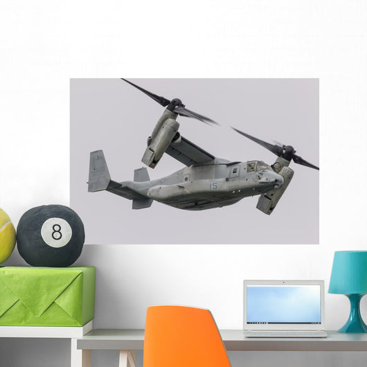 Us Marine Corps V-22 Wall Decal
