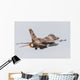 Aggressor F-16c Fighting Falcon In-Flight Wall Decal