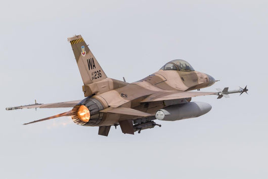 Aggressor F-16c Fighting Falcon In-Flight Wall Decal