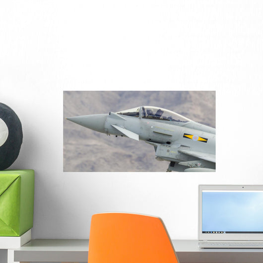 Royal Air Force Eurofighter Cockpit Close-up Wall Decal