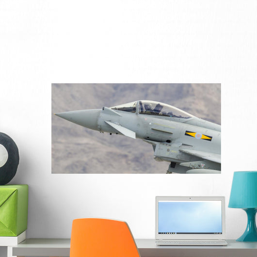 Royal Air Force Eurofighter Cockpit Close-up Wall Decal