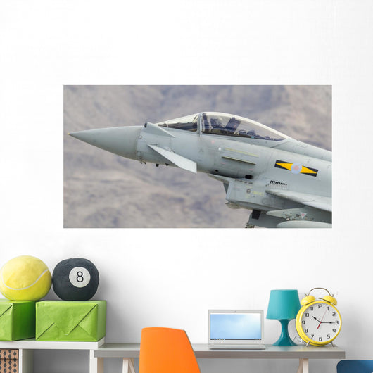 Royal Air Force Eurofighter Cockpit Close-up Wall Decal