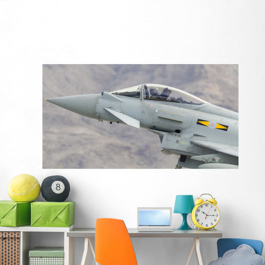 Royal Air Force Eurofighter Cockpit Close-up Wall Decal