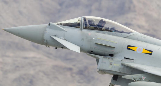 Royal Air Force Eurofighter Cockpit Close-up Wall Decal