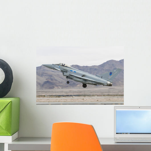 Royal Air Force Eurofighter Taking Off Wall Decal