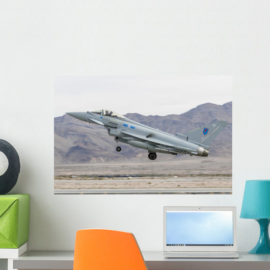 Royal Air Force Eurofighter Taking Off Wall Decal
