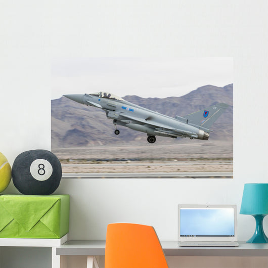 Royal Air Force Eurofighter Taking Off Wall Decal