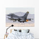 Us Air Force F-16c Left Back Wall Decal