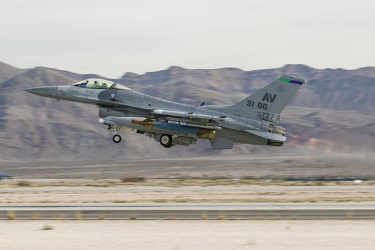 Us Air Force F-16c Left Wall Decal