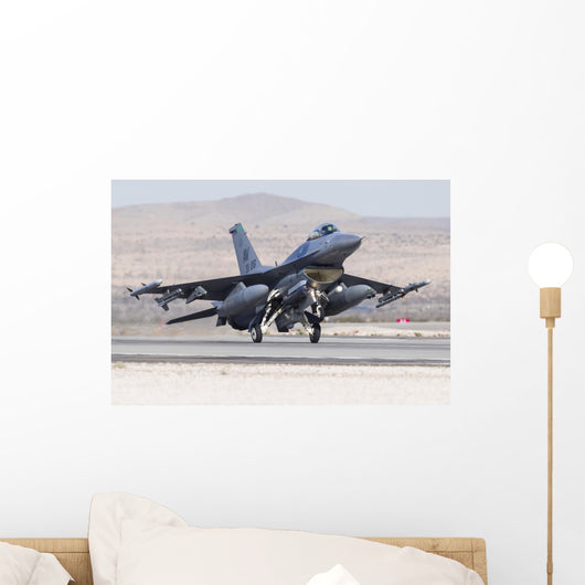 Us Air Force F-16cTaking Off Wall Decal
