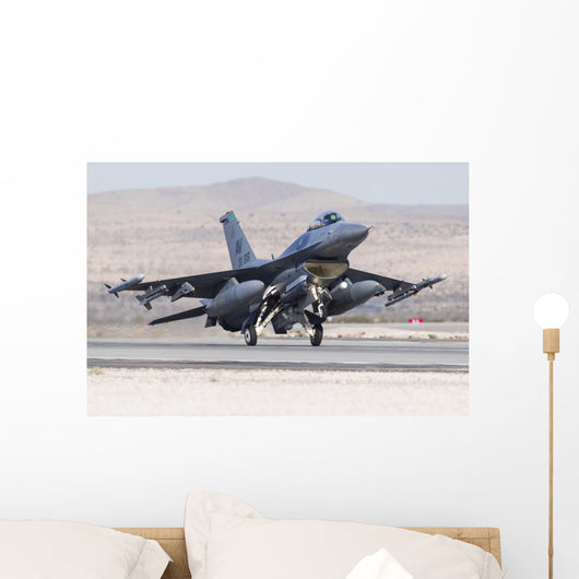 Us Air Force F-16cTaking Off Wall Decal