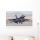 Us Air Force F-16cTaking Off Wall Decal