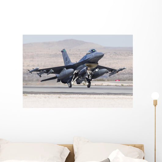 Us Air Force F-16cTaking Off Wall Decal
