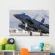 F-15e Strike Eagle Us Taking Off Wall Decal