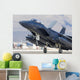 F-15e Strike Eagle Us Taking Off Wall Decal
