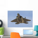 Us Air Force F-22 Underneath Wall Decal