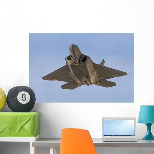 Us Air Force F-22 Underneath Wall Decal