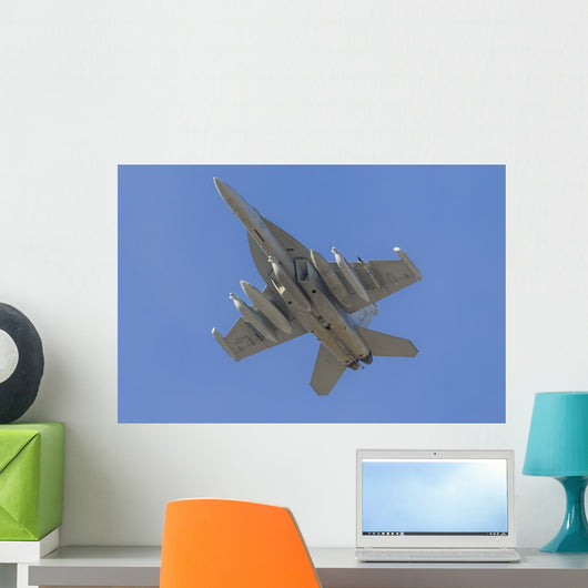 Us Navy Ea-18g Growler In-Flight Wall Decal