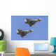 Two Eurofighter Typhoon Fgr4 Wall Decal