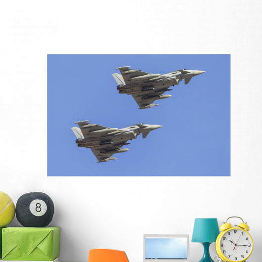 Two Eurofighter Typhoon Fgr4 Wall Decal