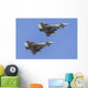 Two Eurofighter Typhoon Fgr4 Wall Decal