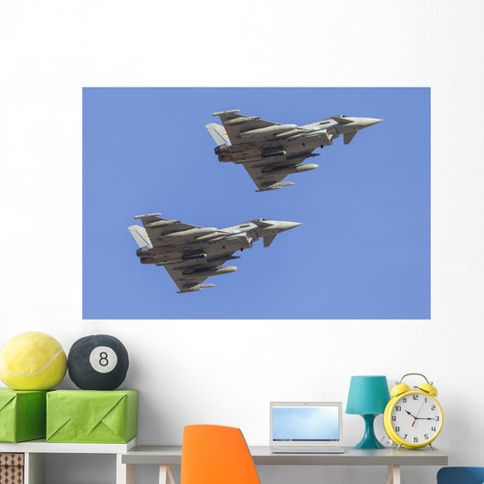 Two Eurofighter Typhoon Fgr4 Wall Decal
