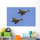 Two Eurofighter Typhoon Fgr4 Wall Decal