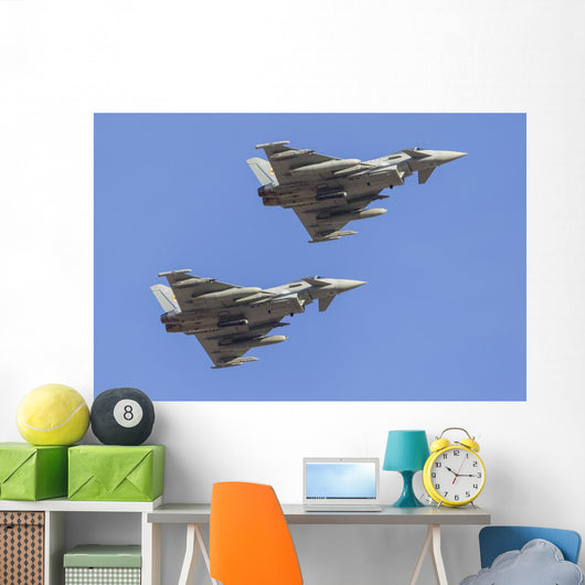 Two Eurofighter Typhoon Fgr4 Wall Decal