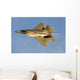 F-22a Raptor Us Air Gold Wall Decal