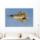 F-22a Raptor Us Air Gold Wall Decal