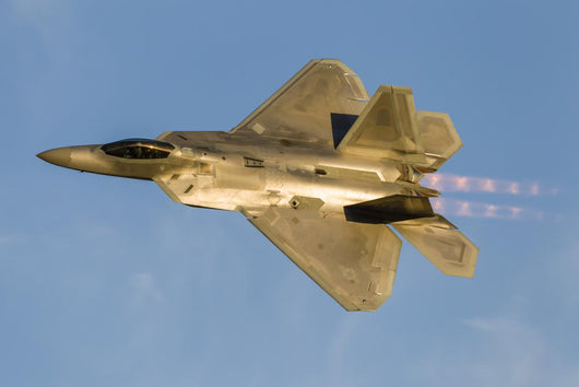 F-22a Raptor Us Air Gold Wall Decal