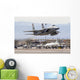 Us Air Force F-15c Leaving Tarmac Right Wall Decal