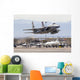 Us Air Force F-15c Leaving Tarmac Right Wall Decal