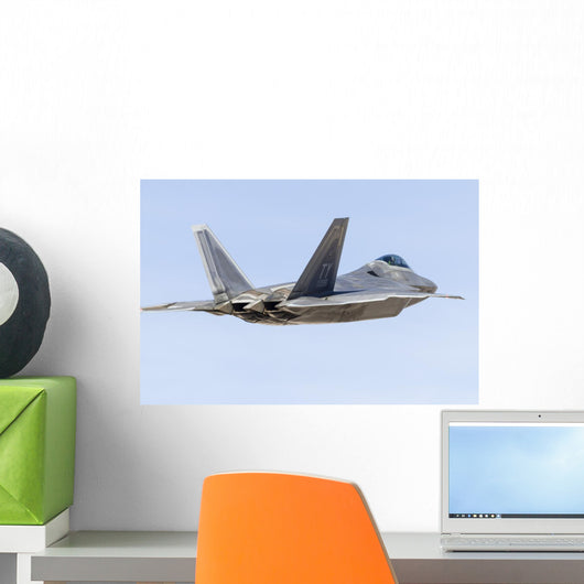 Us Air Force F-22a Back Wall Decal