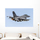 Us Air Force F-16c Right Back Wall Decal